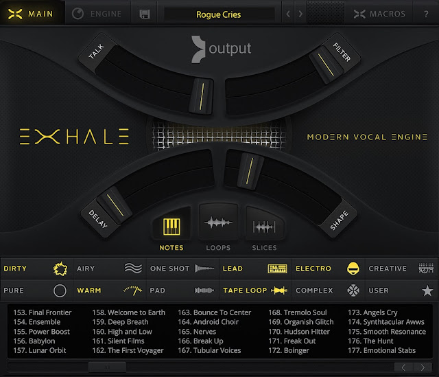 Interface Library Output - Exhale (Kontakt)