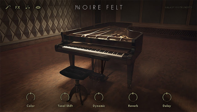 Interface Native Instruments - Noire (Kontakt)