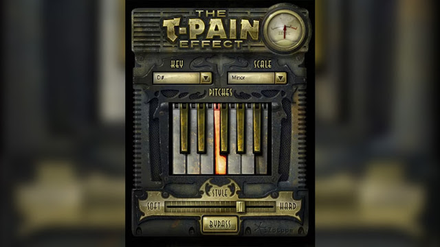 Interface do plugin The T-Pain Effect - iZotope