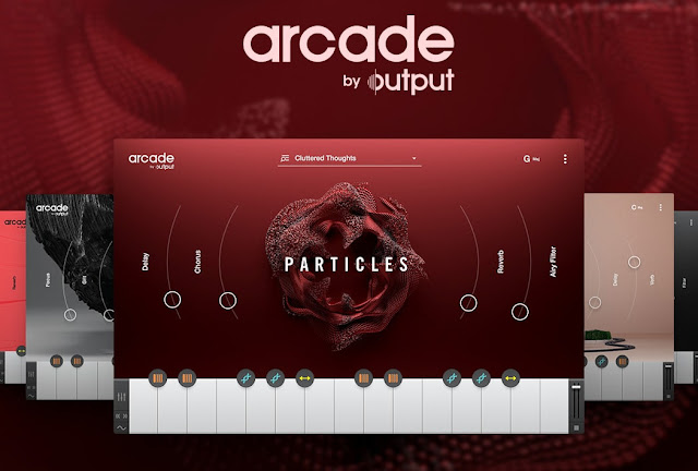 Interface do Plugin Arcade by Output + Library Content