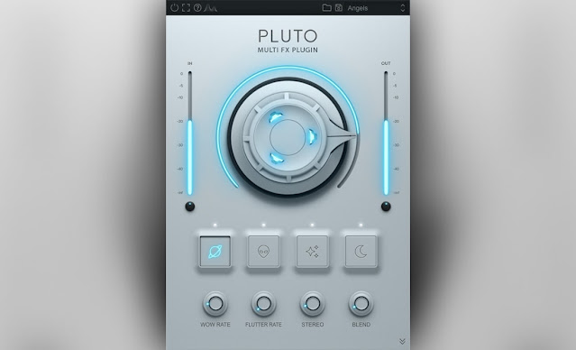Interface do plugin Cymatics - Pluto 1.0.1