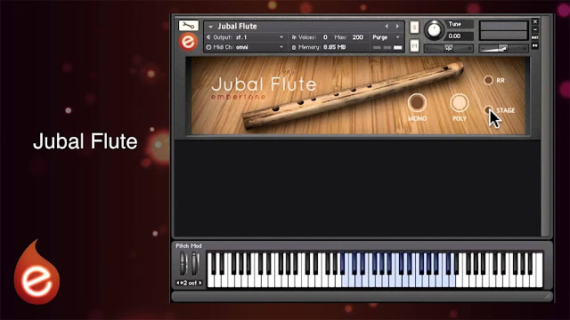 Interface Embertone - Jubal Flute (KONTAKT)