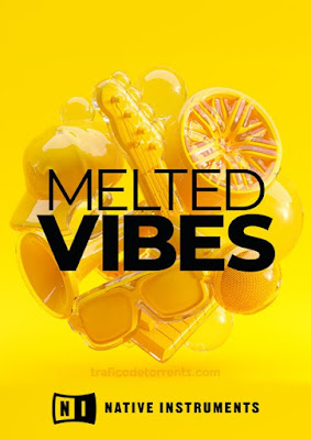 Cover Box da Library Native Instruments - Melted Vibes (KONTAKT)