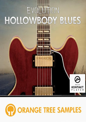 Cover da Library Orange Tree Samples - Evolution Hollowbody Blues (KONTAKT)
