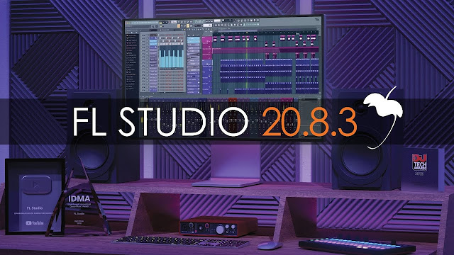 Interface da DAW FL Studio 20.8.3.1773 | Producer Edition