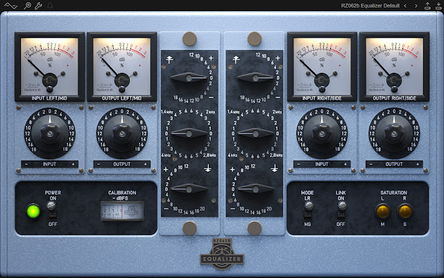 Interface da Library Audified - RZ062 Equalizer 2.0.0