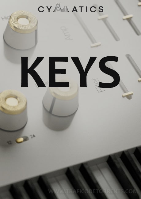 Cover do plugin Cymatics - KEYS 1.0.0