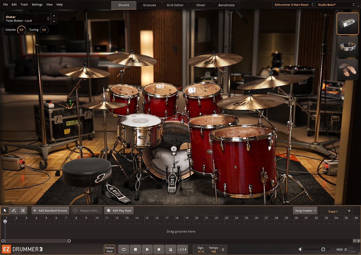 Interface Toontrack - EZdrummer 3 Torrent v3.0.6 + Expansions [Win, Mac]