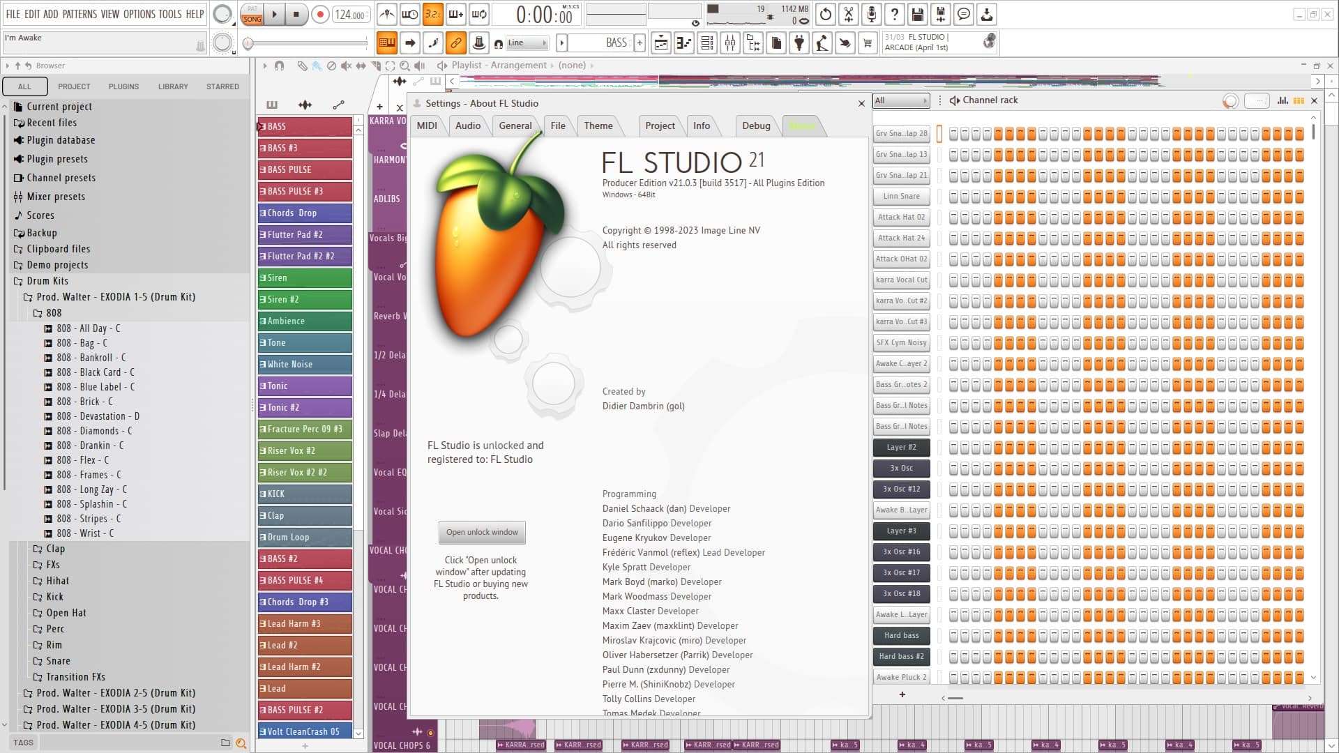 Interface do FL Studio 21 - All Plugins Edition [Win]
